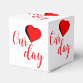 Happy Valentine Day フェイバーボックス (裏面サイド)