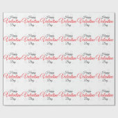 Happy Valentine Day ラッピングペーパー (フラット)