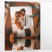 Happy Valentine Day 三つ折り招待状 (内部最初)