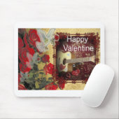 Happy Valentine Day Tunes in myハート マウスパッド (マウス)