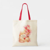 Happy Valentine Romantic Heart Tote Bag トートバッグ (裏面)