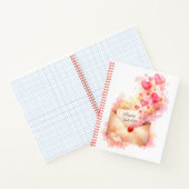 Happy Valentine Romantic Love Notebook ノートブック (内部)