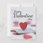 Happy Valentine’s Day 出欠カード (正面)