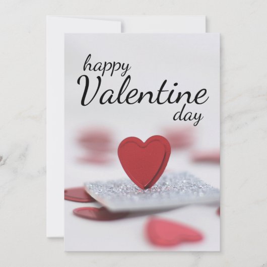 Happy Valentine’s Day 招待状 (正面)