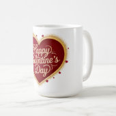Happy Valentine’s Day -2 コーヒーマグカップ (正面右)