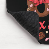 Happy Valentine’s Day 67 Meme Hearts Coquette Bow マウスパッド (コーナー)