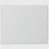 Happy Valentine’s Day Black Heart Design  ラッピングペーパー (フラット)