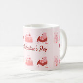 Happy Valentine’s Day Cake Mug コーヒーマグカップ (正面右)