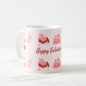 Happy Valentine’s Day Cake Mug コーヒーマグカップ (正面左)