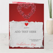 Happy Valentine’s Day Card For Lovebirds カード (裏面)