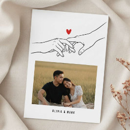 Happy Valentine’s Day Custom Photo Collage Holiday シーズンカード