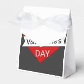 Happy Valentine’s Day – Cute Valentine Love Heart フェイバーボックス (正面サイド)