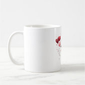 Happy Valentine’s Day Elegant Mug コーヒーマグカップ (左)