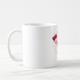 Happy Valentine’s Day Elegant Mug コーヒーマグカップ