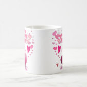 Happy Valentine’s Day Heart Pattern Mug コーヒーマグカップ (中央)