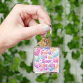“Happy Valentine’s Day” Keychain – Romantic Gift キーホルダー (手)
