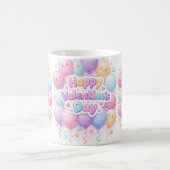 Happy Valentine’s Day Mug – Cute Love Gift コーヒーマグカップ (中央)