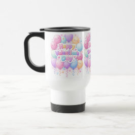 Happy Valentine’s Day Mug – Cute Love Gift トラベルマグ