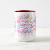 Happy Valentine’s Day Mug – Cute Love Gift マグカップ (中央)