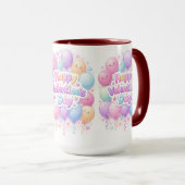 Happy Valentine’s Day Mug – Cute Love Gift マグカップ (正面右)