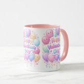 Happy Valentine’s Day Mug – Cute Love Gift マグカップ (正面右)