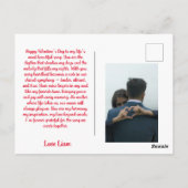 Happy Valentine’s Day Music of Love ポストカード (裏面)