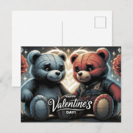 Happy Valentine’s Day Ourson ポストカード
