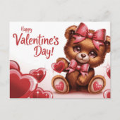 Happy Valentine’s Day Ourson -7 ポストカード (正面)