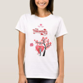 Happy Valentine’s Day – Romantic Couple Tシャツ (正面)