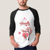 Happy Valentine’s Day – Romantic Couple  Tシャツ (正面)