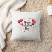 Happy Valentine’s Day Romantic Pillow クッション (ブランケット)