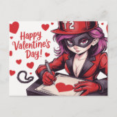 Happy Valentine’s Day Super-Héros -2 ポストカード (正面)