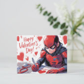 Happy Valentine’s Day Super-Héros -3 ポストカード (スタンド正面)