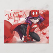 Happy Valentine’s Day Super-Héros -5 ポストカード (正面)