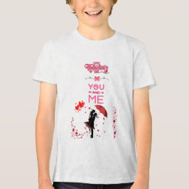 Happy Valentine’s Day – You and Me Romantic Love トライブレンドＴシャツ