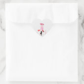 Happy Valentine’s Day – You and Me Romantic Love  ハートシール (バッグ)