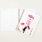 Happy Valentine’s Day – You and Me Romantic Love  プランナー手帳 (ディスプレー)