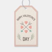Happy Valentinesの日 – 矢印 ギフトタグ (裏面)