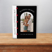 Happy Valentinesデーロマンチックモダンスタイリッシュな写真 フォトブロック