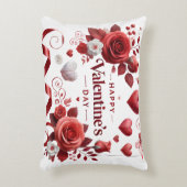 happy valentine's アクセントクッション (正面(垂直))