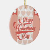 happy valentines セラミックオーナメント (右)