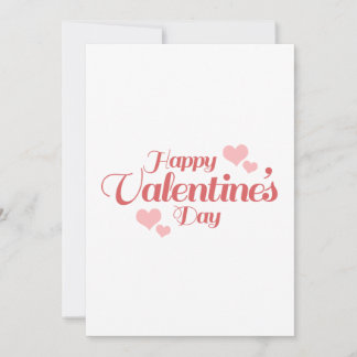 HAPPY VALENTINE'S 招待状