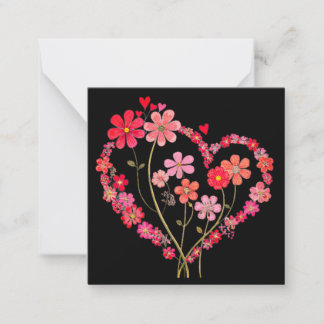 Happy valentines cards, cute, stock up! note card ノートカード