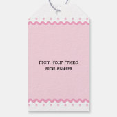 Happy Valentines Dayカスタマイズ可能なメッセージ ギフトタグ