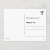 Happy Valentines Day写真 シーズンポストカード (裏面)