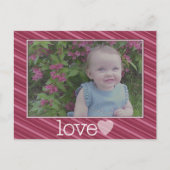 Happy Valentines Day写真 シーズンポストカード (正面)