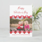 Happy Valentines Day写真 |フラットグリーティングカード シーズンカード (スタンド正面)