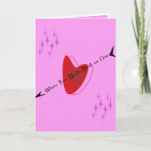 Happy Valentines Day カード (正面)