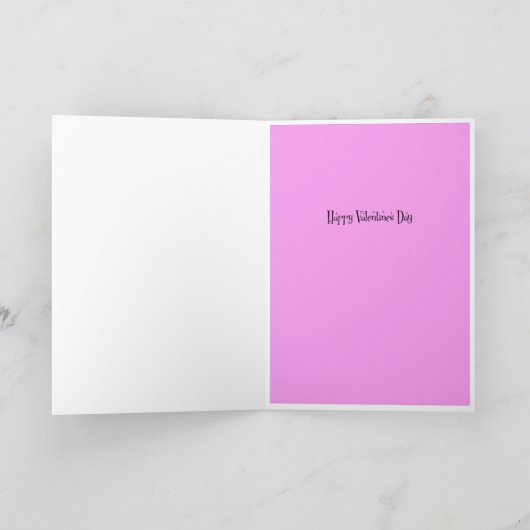 Happy Valentines Day カード (内部)