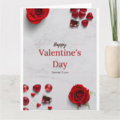 Happy Valentine's Day カード (正面)